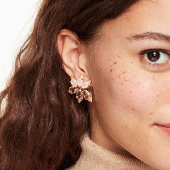 KATE SPADE | Blushing Blooms Ear Jackets - Picture 5 of 5